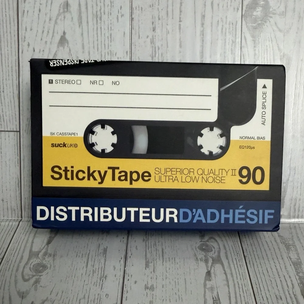 Vintage Style Cassette Tape Dispenser Desk Office‎ Music Retro Nostalgia Suck UK
